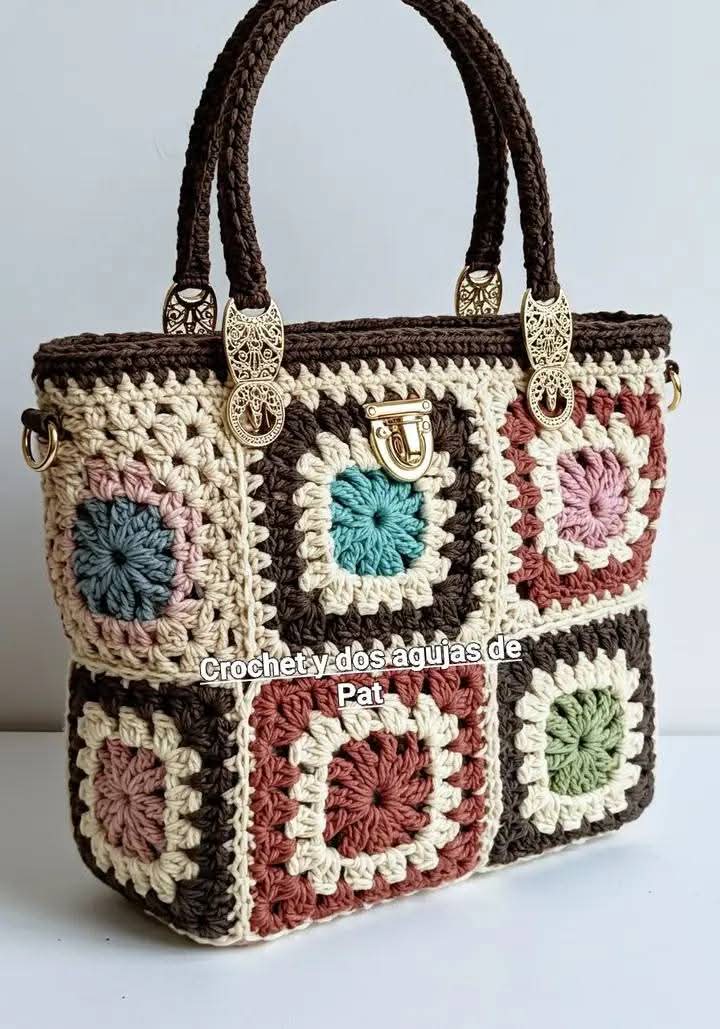 aprende hacer hermosas carteras a crochet