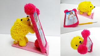 aprende hacer hermoso soporte para celular
