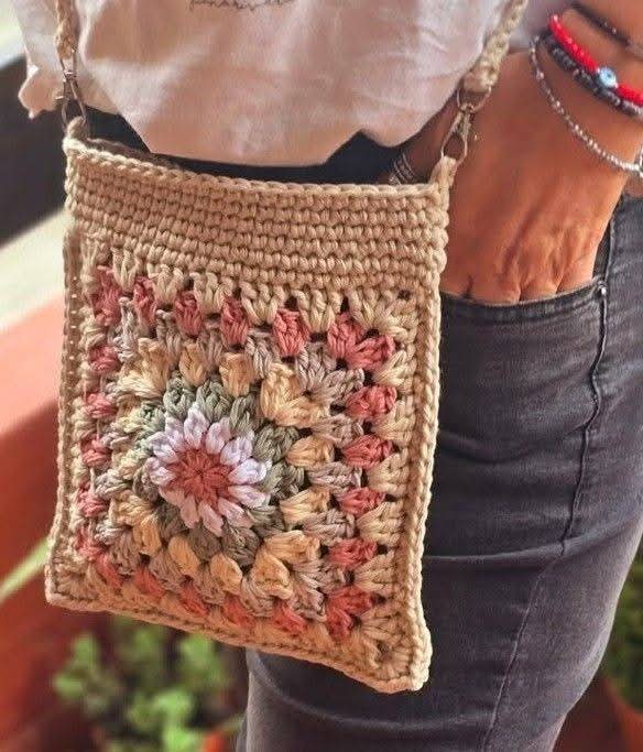 como hacer una cartera a crochet