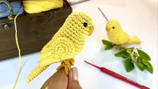 aprende hacer hermoso pajarito para adorno