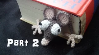 Aprende hacer hermoso marcador con forma de ratón